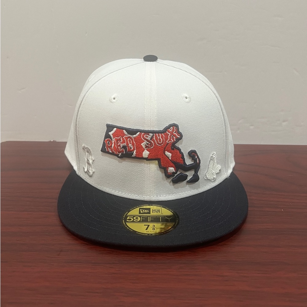New Era, 59Fifty Fitted Hat, Boston Red Sox, State Map